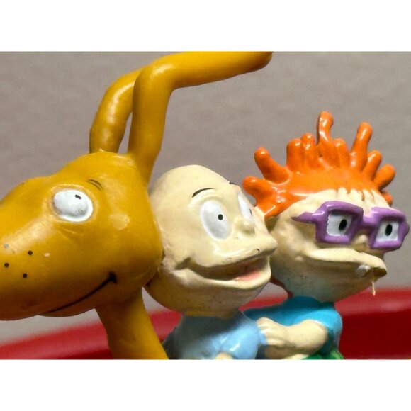 Creepy Rugrats Tommy Chuckie Dog Spike Figurine Cake Topper Kids Toy Decopac - Picture 7 of 9